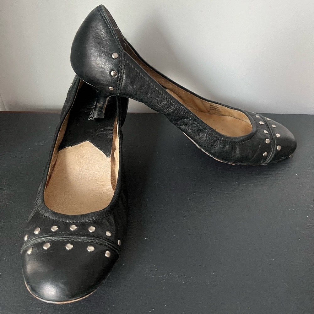 Vintage Michael kors kitty heels size 9 all leather